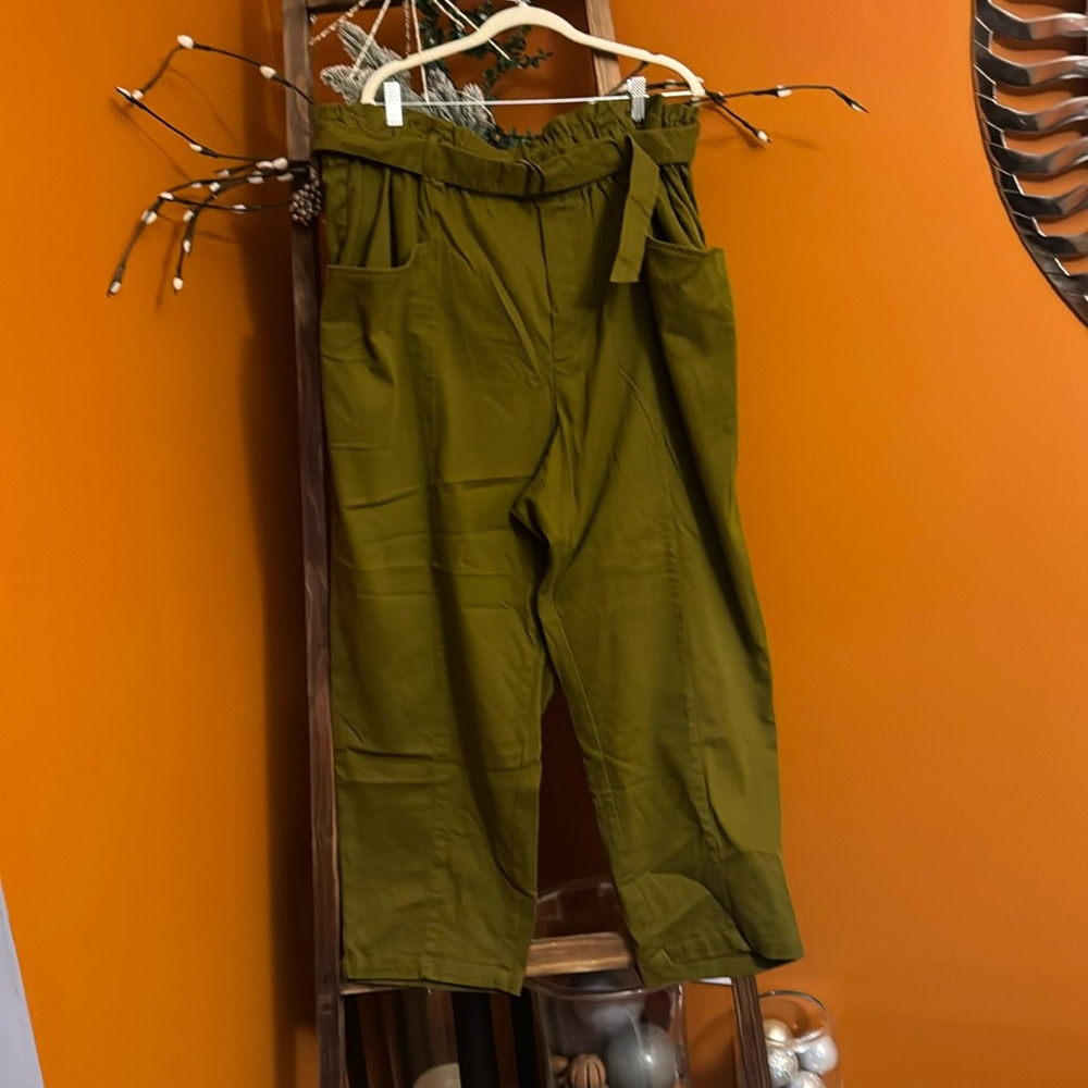 Ava Via Olive Pant